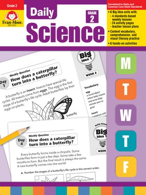 cover image of Daily Science, Grade 2